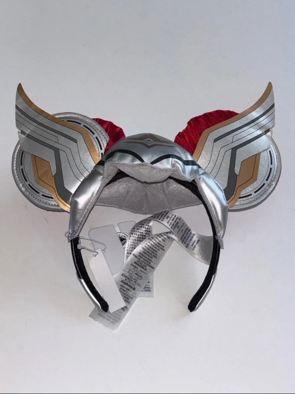 Disney Parks Marvel Mighty Thor Love & Thunder Ear Headband New With Tags